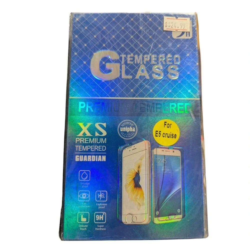 L1. Unipha Tempered Glass Screen Protector  In Clear For An 